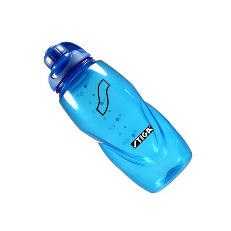Láhev plastová Stiga - láhev plastová obsah:1000ml, modrá, láhev, plastová, stiga, láhev, obsah, 1000ml, modrá