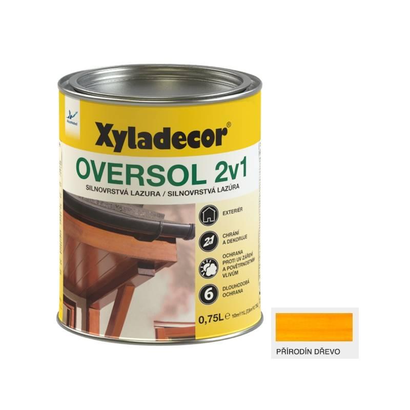 Lazura na dřevo Xyladecor Oversol 2v1 přírodní dřevo, 0,75, lazura, dřevo, xyladecor, oversol, 2v1, přírodní