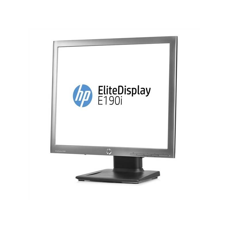 LCD monitor HP EliteDisplay E190i (E4U30AA#ABB) černý/stříbrný, lcd, monitor, elitedisplay, e190i, e4u30aa, abb, černý, stříbrný