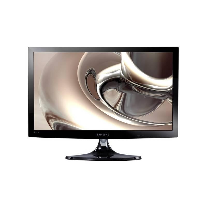 LCD monitor s TV Samsung T24C300EW (LT24C300EW/EN) černý, lcd, monitor, samsung, t24c300ew, lt24c300ew, černý