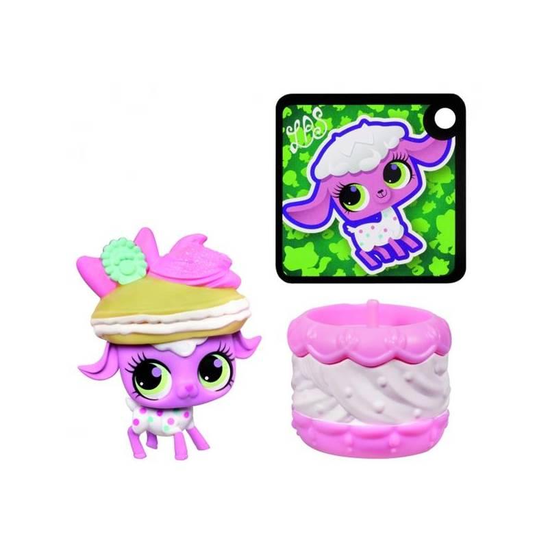 Littlest Pet Shop Hasbro sladká schovávající se zvířátka v košíčcích -růžové, littlest, pet, shop, hasbro, sladká, schovávající, zvířátka, košíčcích