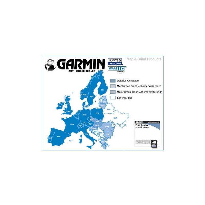 Mapa Garmin City Navigator Europe NT v2009, mapa, garmin, city, navigator, europe, v2009
