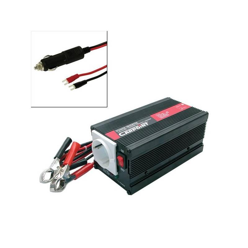 Měnič napětí Carpoint 24V na 230V 50Hz 300W, měnič, napětí, carpoint, 24v, 230v, 50hz, 300w