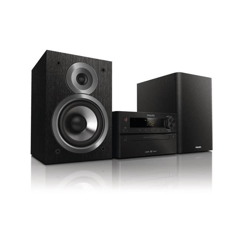 Mikro HiFi systém Philips MCD5110 černý, mikro, hifi, systém, philips, mcd5110, černý