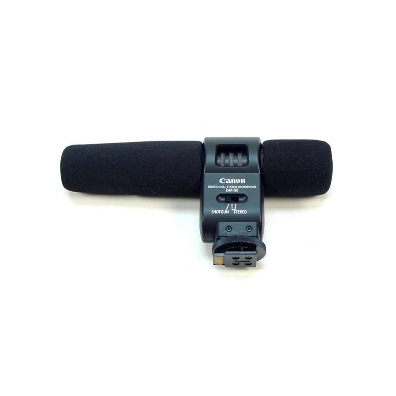 Mikrofon Canon DM-50 (3176A001AA) černý, mikrofon, canon, dm-50, 3176a001aa, černý