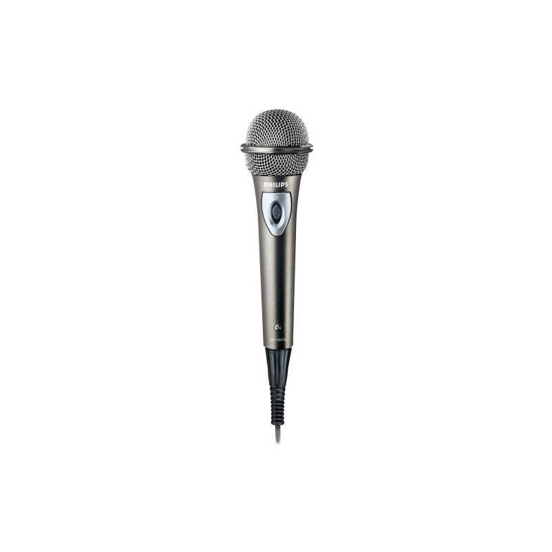 Mikrofon Philips SBCMD150 stříbrný, mikrofon, philips, sbcmd150, stříbrný