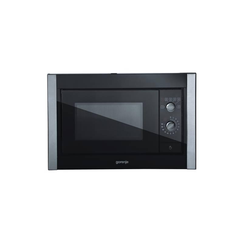 Mikrovlnná trouba Gorenje BM 1240 AX černá/nerez, mikrovlnná, trouba, gorenje, 1240, černá, nerez