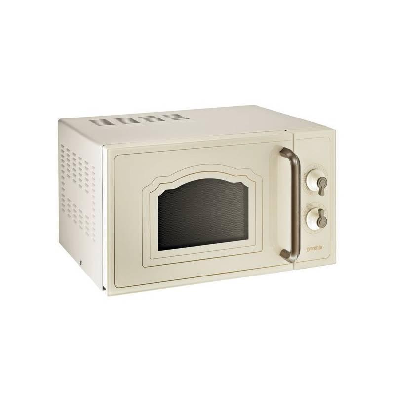 Mikrovlnná trouba Gorenje Classico MO 4250 CLI béžová, mikrovlnná, trouba, gorenje, classico, 4250, cli, béžová