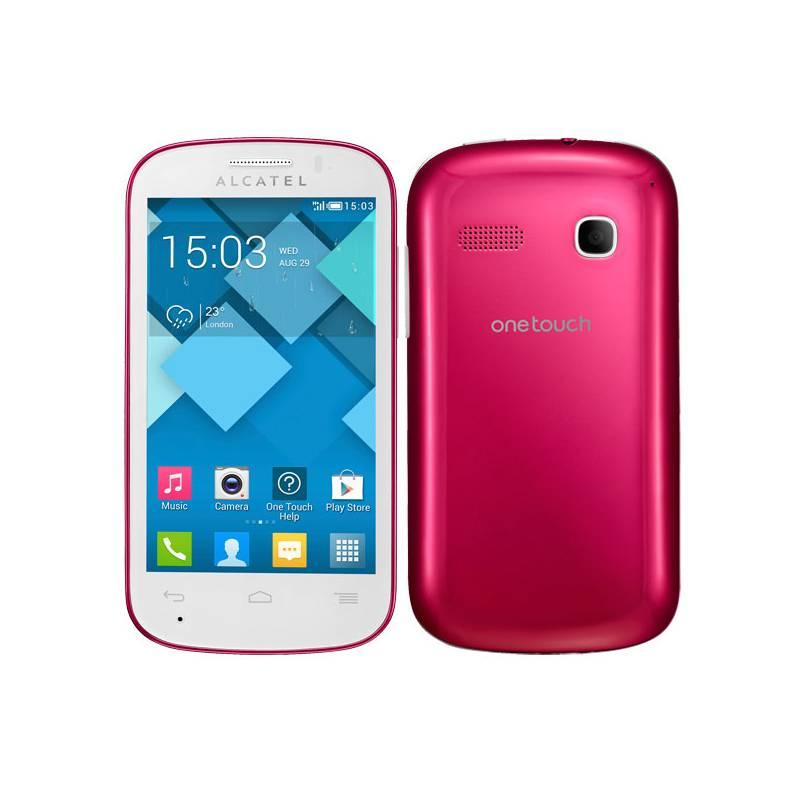 Mobilní telefon ALCATEL ONETOUCH 4033D POP C3 Dual Sim (4033D-2FALCZ1) bílý/růžový, mobilní, telefon, alcatel, onetouch, 4033d, pop, dual, sim, 4033d-2falcz1