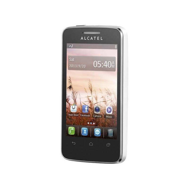 Mobilní telefon ALCATEL ONETOUCH Tribe 3040D Dual Sim - Pure white (3040D-2AALCZ1), mobilní, telefon, alcatel, onetouch, tribe, 3040d, dual, sim, pure, white, 3040d-2aalcz1