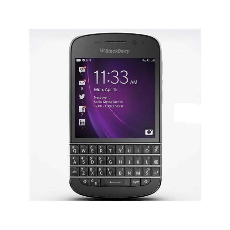 Mobilní telefon BlackBerry Q10 (PRD-53409-001) černý, mobilní, telefon, blackberry, q10, prd-53409-001, černý