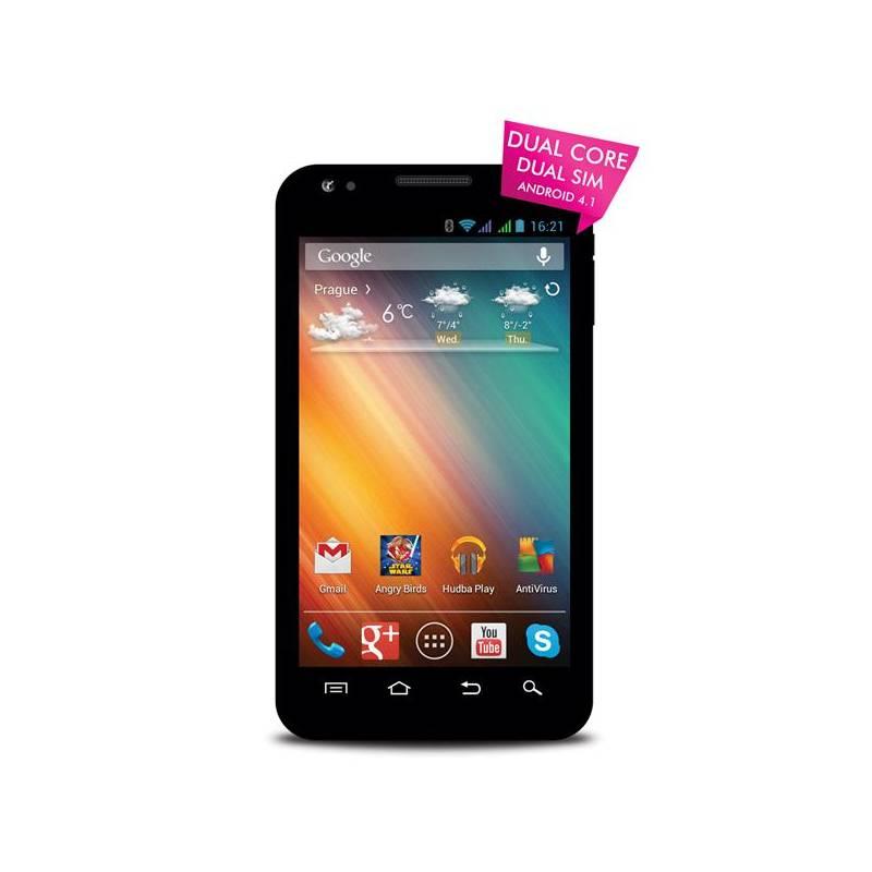 Mobilní telefon Evolveo FX520 Dual Sim černý, mobilní, telefon, evolveo, fx520, dual, sim, černý