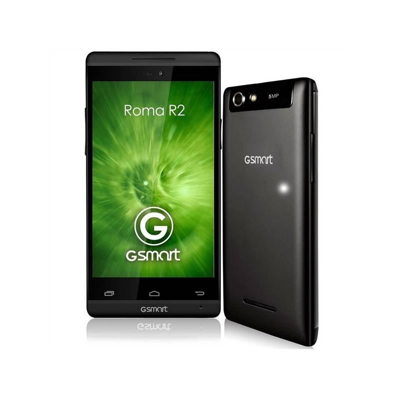 Mobilní telefon Gigabyte GSmart ROMA R2 Dual Sim (2Q001-00035-390S) černý, mobilní, telefon, gigabyte, gsmart, roma, dual, sim, 2q001-00035-390s, černý