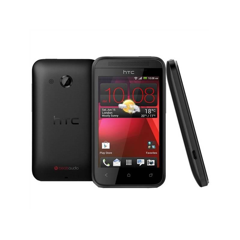 Mobilní telefon HTC Desire 200 černý, mobilní, telefon, htc, desire, 200, černý