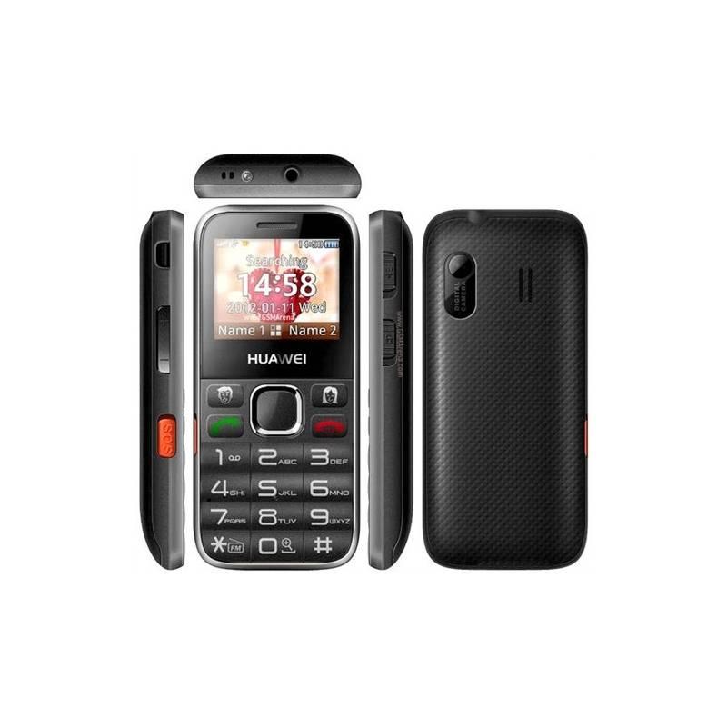 Mobilní telefon Huawei G5000 (HW00115) černý, mobilní, telefon, huawei, g5000, hw00115, černý