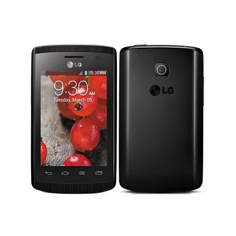 Mobilní telefon LG Optimus L1 II (E410) (LGE410I.ACZEKT) černý, mobilní, telefon, optimus, e410, lge410i, aczekt, černý