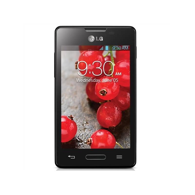 Mobilní telefon LG Optimus L4 II (E440) (LGE440.ACZEBK) černý, mobilní, telefon, optimus, e440, lge440, aczebk, černý