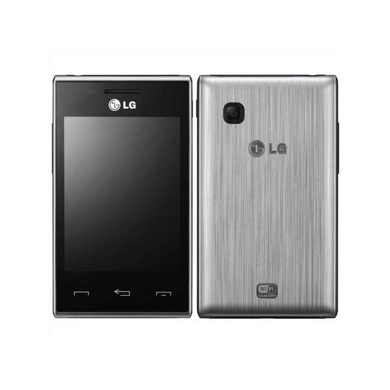 Mobilní telefon LG T30 (T580) (LGT580.ACZESV) černý/stříbrný, mobilní, telefon, t30, t580, lgt580, aczesv, černý, stříbrný