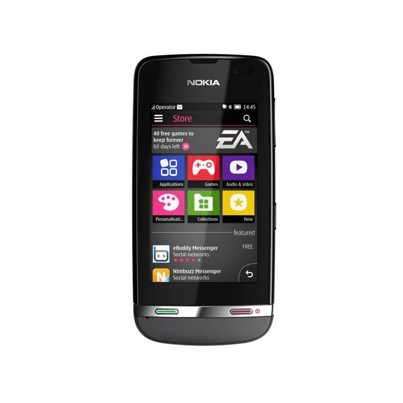 Mobilní telefon Nokia Asha 311 - Dark Grey (A00007897), mobilní, telefon, nokia, asha, 311, dark, grey, a00007897