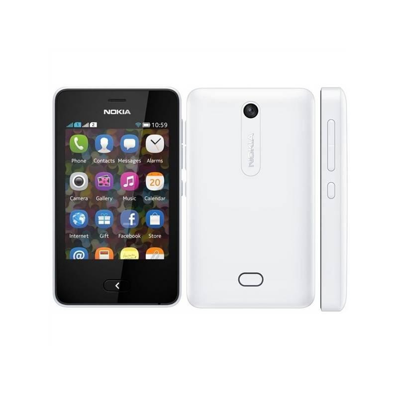 Mobilní telefon Nokia Asha 503 SS (A00015324) bílý, mobilní, telefon, nokia, asha, 503, a00015324, bílý