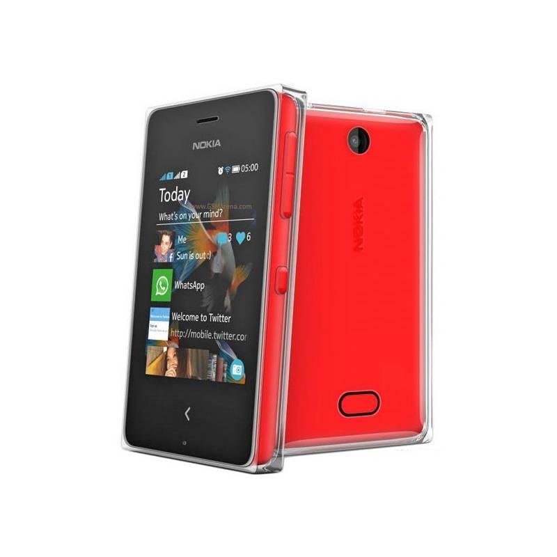 Mobilní telefon Nokia Asha 503 SS (A00016593) červený, mobilní, telefon, nokia, asha, 503, a00016593, červený