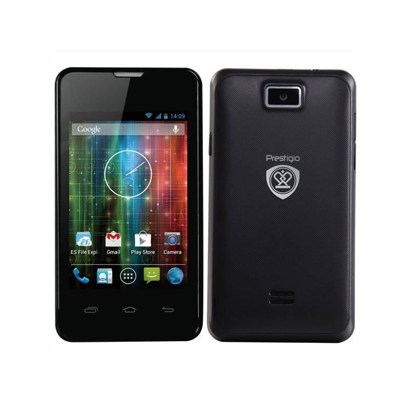 Mobilní telefon Prestigio MultiPhone PAP3350 Duo (PAP3350DUO) černý, mobilní, telefon, prestigio, multiphone, pap3350, duo, pap3350duo, černý