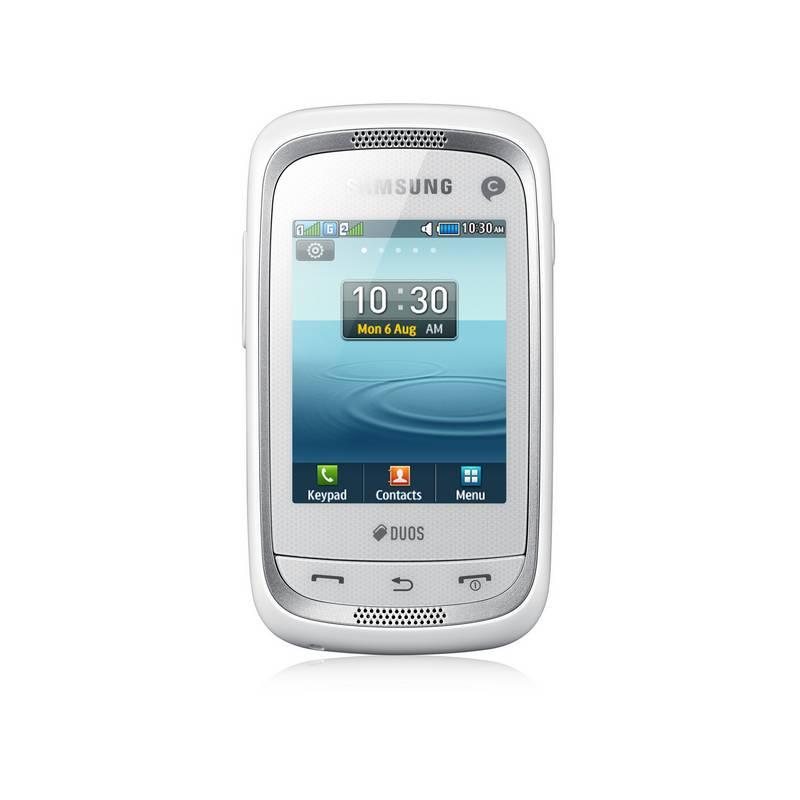 Mobilní telefon Samsung Champ Neo Duos (C3262) (GT-C3262RWAETL) bílý (vrácené zboží 8213106054), mobilní, telefon, samsung, champ, neo, duos, c3262, gt-c3262rwaetl, bílý