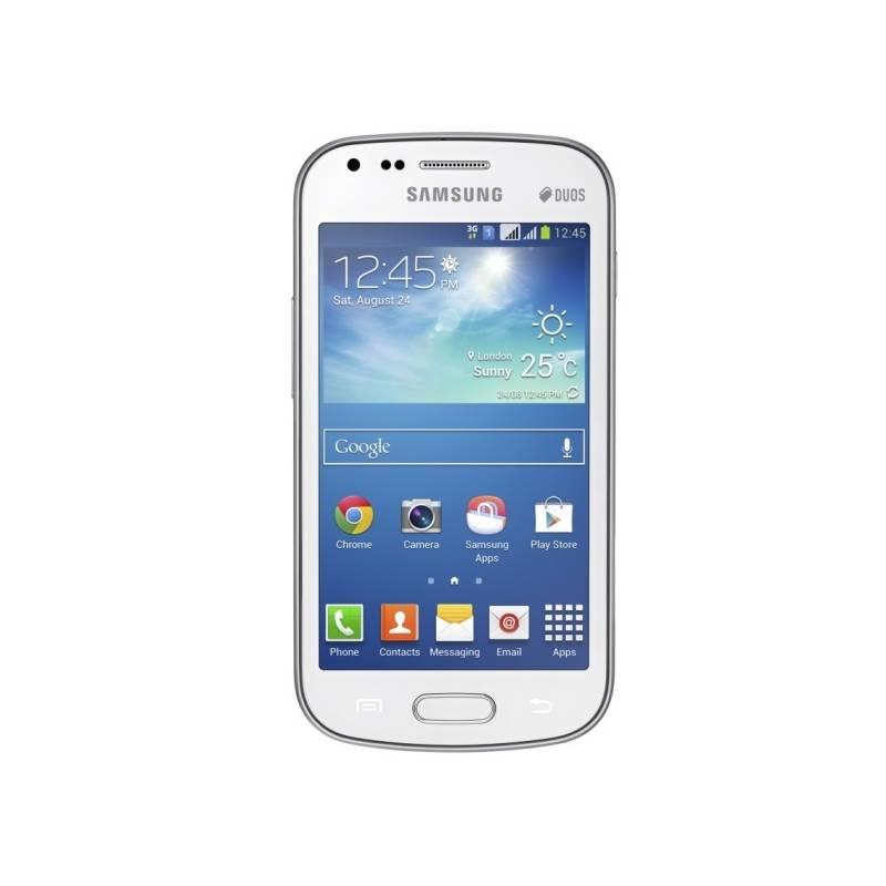 Mobilní telefon Samsung Galaxy S Duos 2 (S7582) (GT-S7582UWAETL) bílý, mobilní, telefon, samsung, galaxy, duos, s7582, gt-s7582uwaetl, bílý