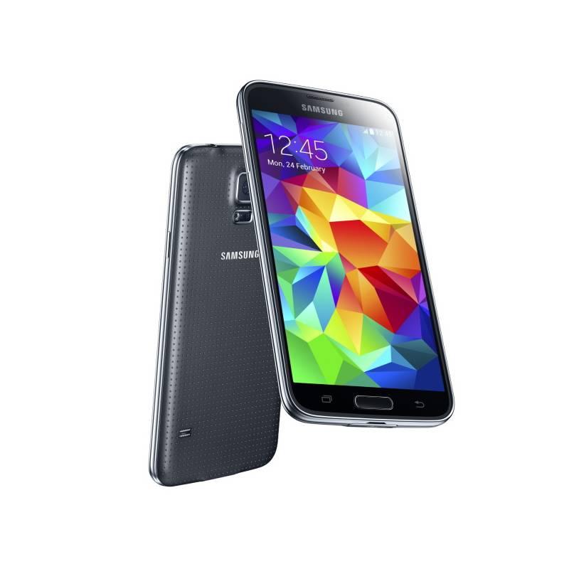 Mobilní telefon Samsung Galaxy S5 (SM-G900) - Charcoal Black (SM-G900FZKAETL), mobilní, telefon, samsung, galaxy, sm-g900, charcoal, black, sm-g900fzkaetl