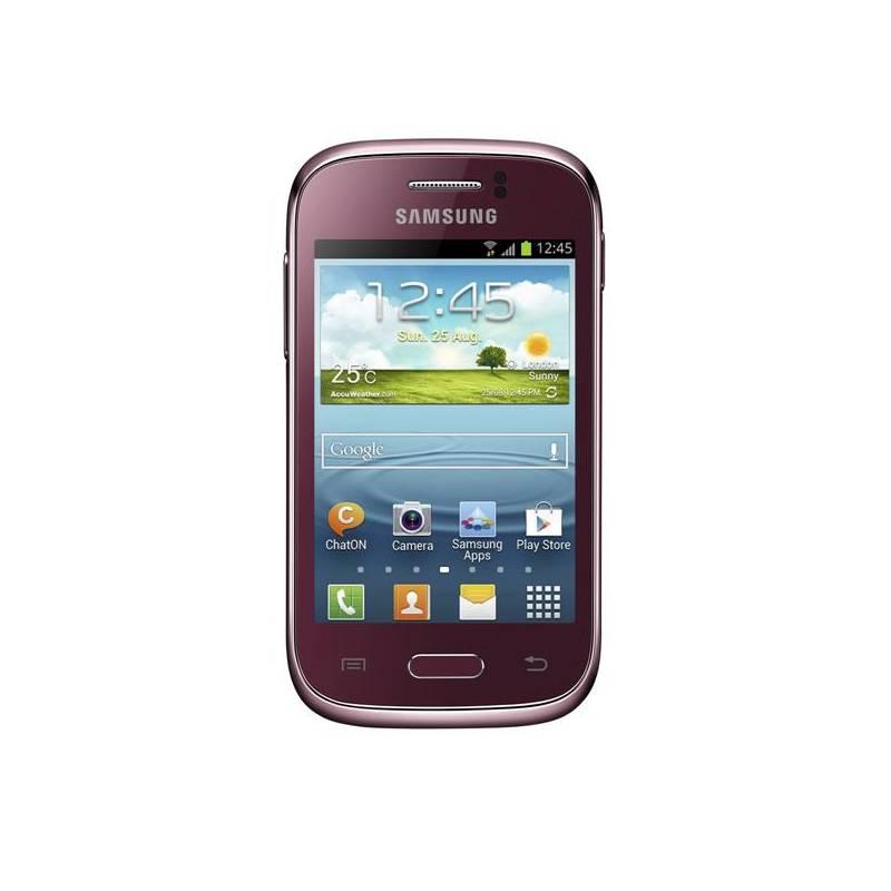 Mobilní telefon Samsung Galaxy Young (S6310) (GT-S6310WRNETL) červený, mobilní, telefon, samsung, galaxy, young, s6310, gt-s6310wrnetl, červený