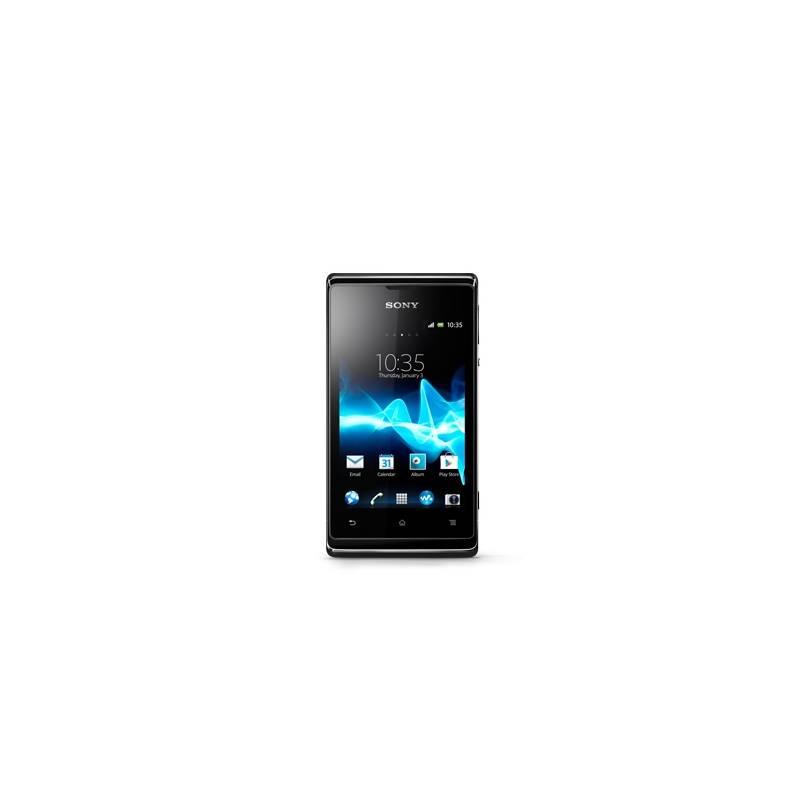 Mobilní telefon Sony Xperia E (1270-4219) černý, mobilní, telefon, sony, xperia, 1270-4219, černý