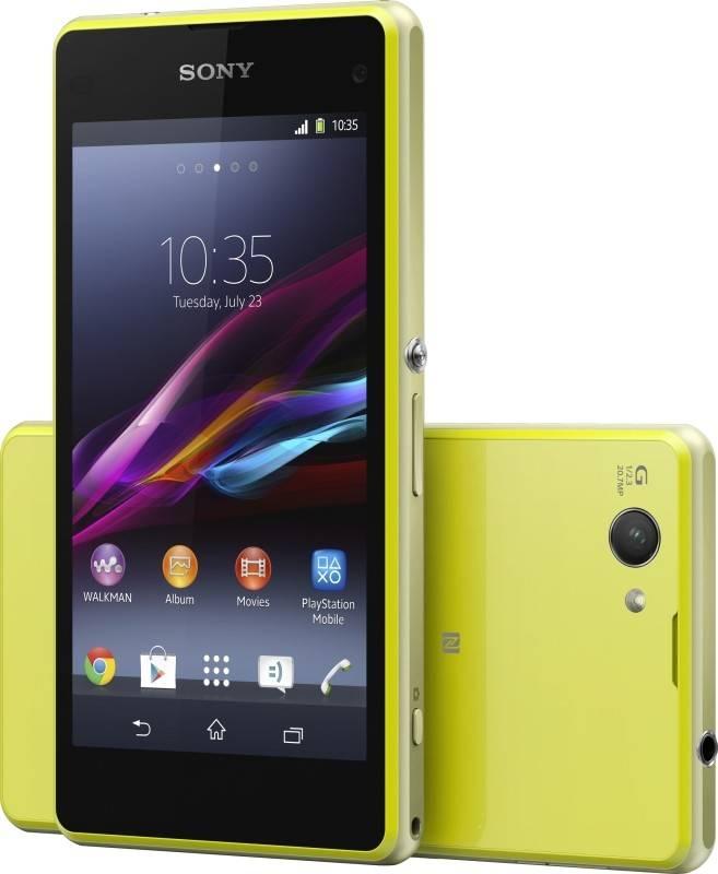 Mobilní telefon Sony Xperia Z1 Compact D5503 - Lime, mobilní, telefon, sony, xperia, compact, d5503, lime