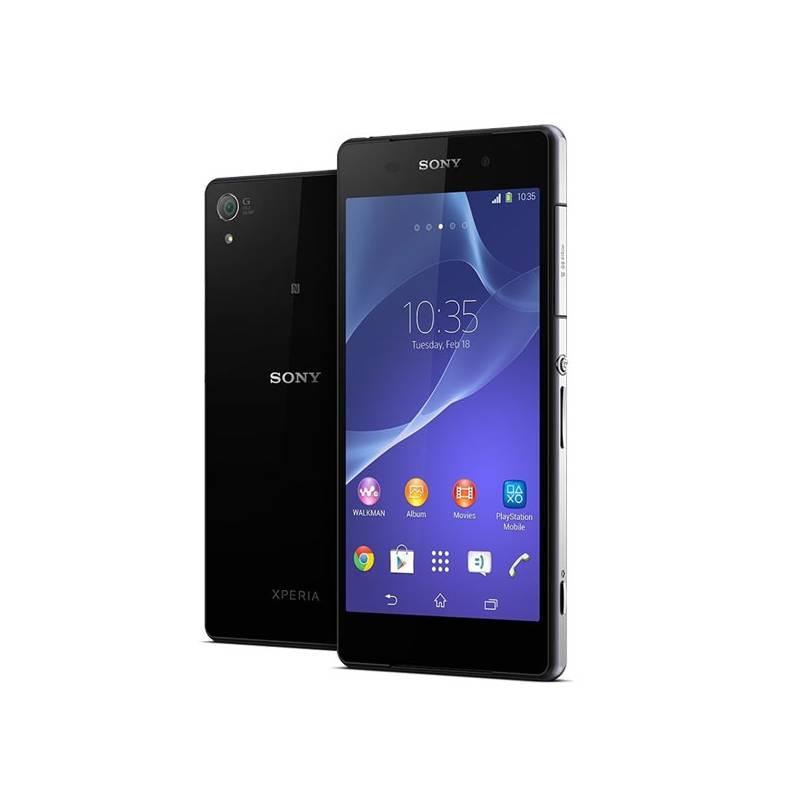 Mobilní telefon Sony Xperia Z2 (1281-0039) černý, mobilní, telefon, sony, xperia, 1281-0039, černý