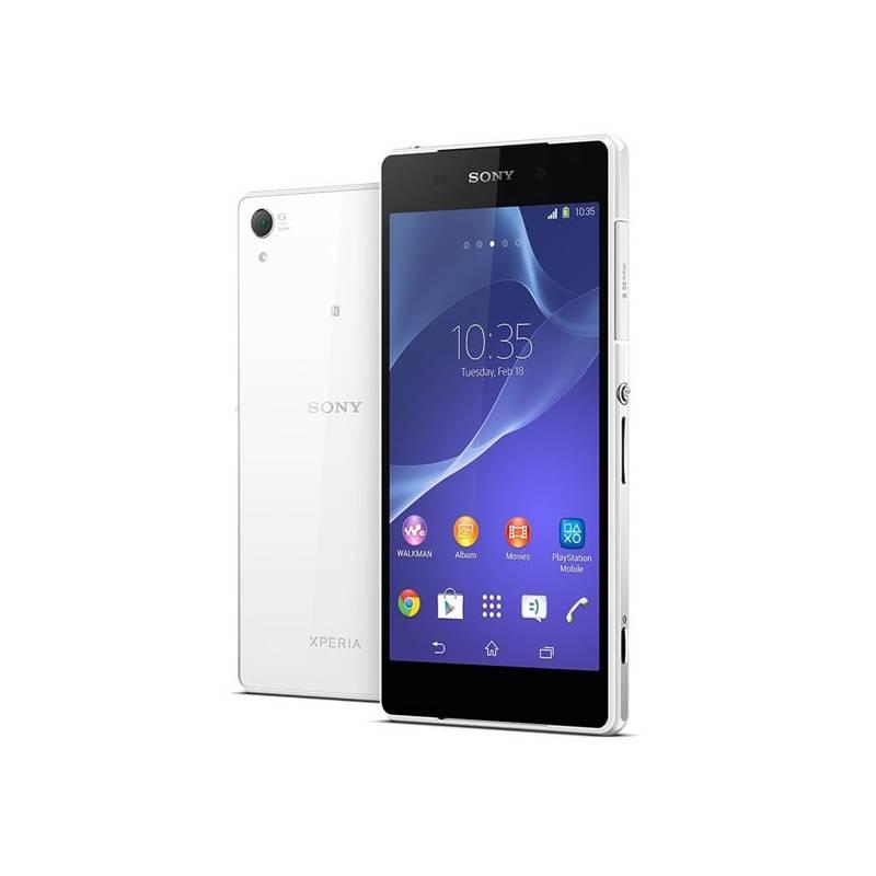 Mobilní telefon Sony Xperia Z2 (1281-0170) bílý, mobilní, telefon, sony, xperia, 1281-0170, bílý