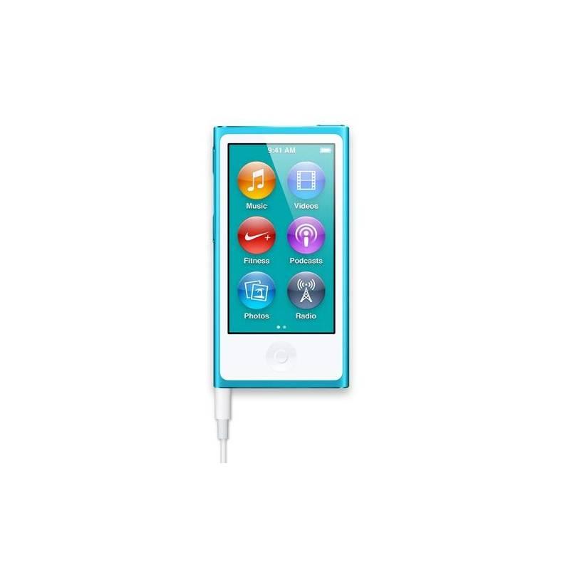 MP3 přehrávač Apple iPod nano 16GB (MD477HC/A) modrý, mp3, přehrávač, apple, ipod, nano, 16gb, md477hc, modrý