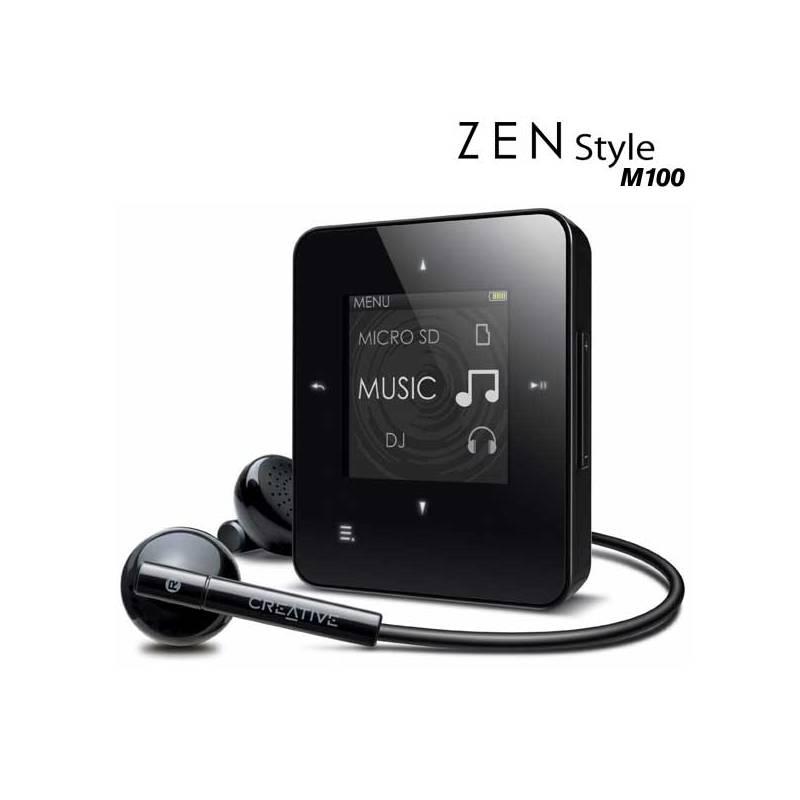 MP3 přehrávač Creative Labs ZEN Style M100 8GB (70PF256100115) černý, mp3, přehrávač, creative, labs, zen, style, m100, 8gb, 70pf256100115, černý
