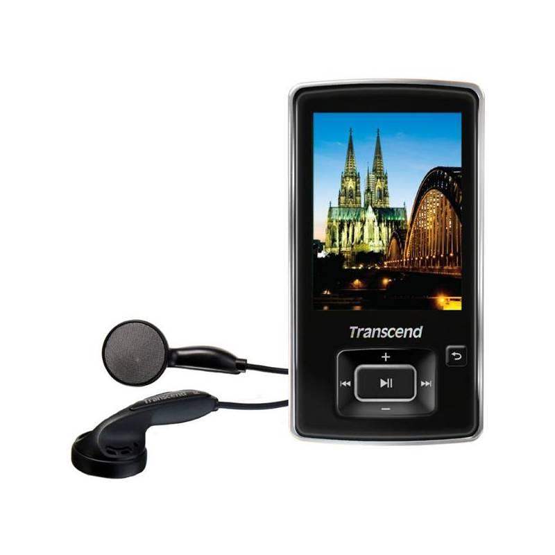 MP3 přehrávač Transcend MP870 8GB (TS8GMP870K) černý, mp3, přehrávač, transcend, mp870, 8gb, ts8gmp870k, černý