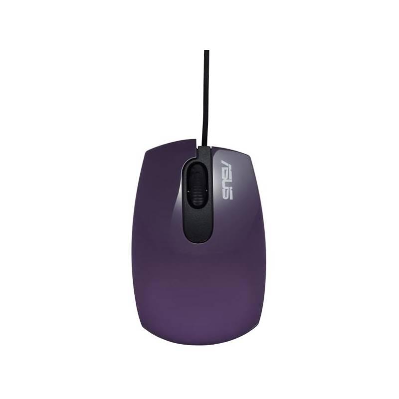 Myš Asus UT210 (90-XB1C00MU00500-) fialová, myš, asus, ut210, 90-xb1c00mu00500-, fialová