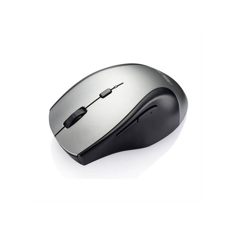 Myš Asus WT415 (90XB0170-BMU020) černá/stříbrná, myš, asus, wt415, 90xb0170-bmu020, černá, stříbrná
