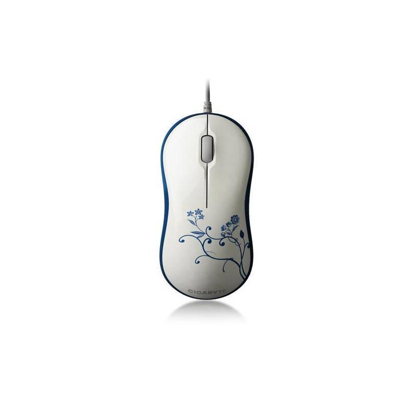 Myš Gigabyte M5050S (GM-M5050S WHITE) bílá, myš, gigabyte, m5050s, gm-m5050s, white, bílá