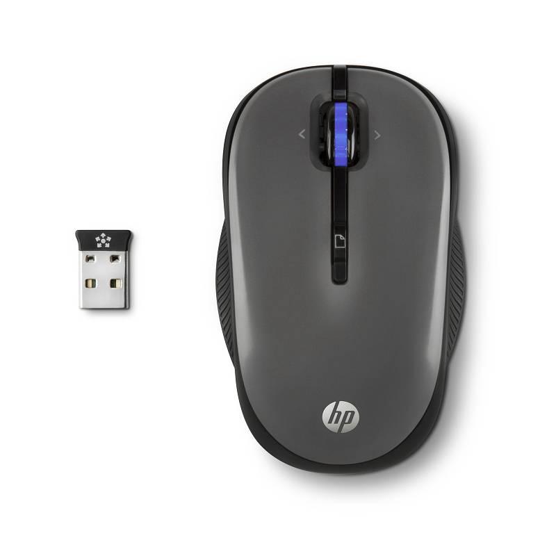 Myš HP Wireless Mouse X3300 (H4N93AA#ABB) černá, myš, wireless, mouse, x3300, h4n93aa, abb, černá