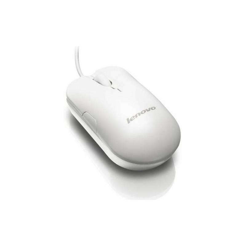 Myš Lenovo S10A (888009474) bílá, myš, lenovo, s10a, 888009474, bílá