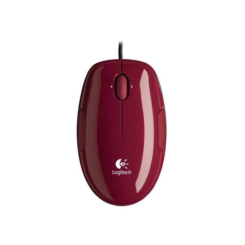 Myš Logitech Laser Mouse LS1 Cinnamon (910-001032) červená, myš, logitech, laser, mouse, ls1, cinnamon, 910-001032, červená