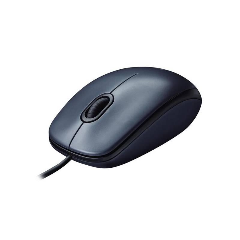 Myš Logitech USB Mouse M100 (910-001604) černá, myš, logitech, usb, mouse, m100, 910-001604, černá