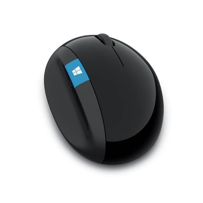 Myš Microsoft Sculpt Ergonomic (L6V-00005) černá, myš, microsoft, sculpt, ergonomic, l6v-00005, černá