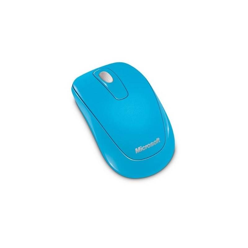 Myš Microsoft Wireless Mobile Mouse 1000 Cyan Blue (2CF-00030), myš, microsoft, wireless, mobile, mouse, 1000, cyan, blue, 2cf-00030