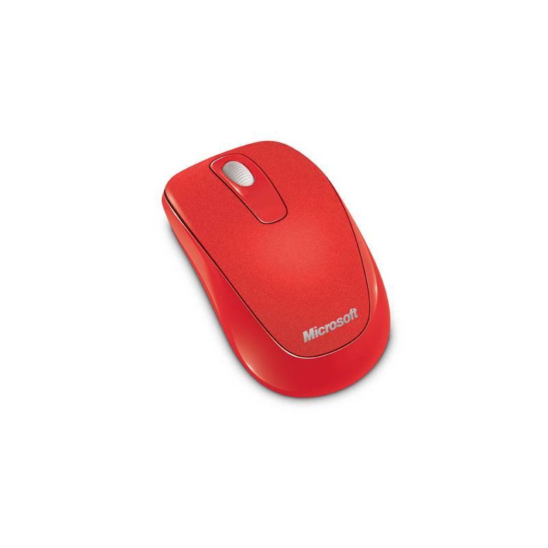Myš Microsoft Wireless Mobile Mouse 1000 Flame Red (2CF-00040), myš, microsoft, wireless, mobile, mouse, 1000, flame, red, 2cf-00040