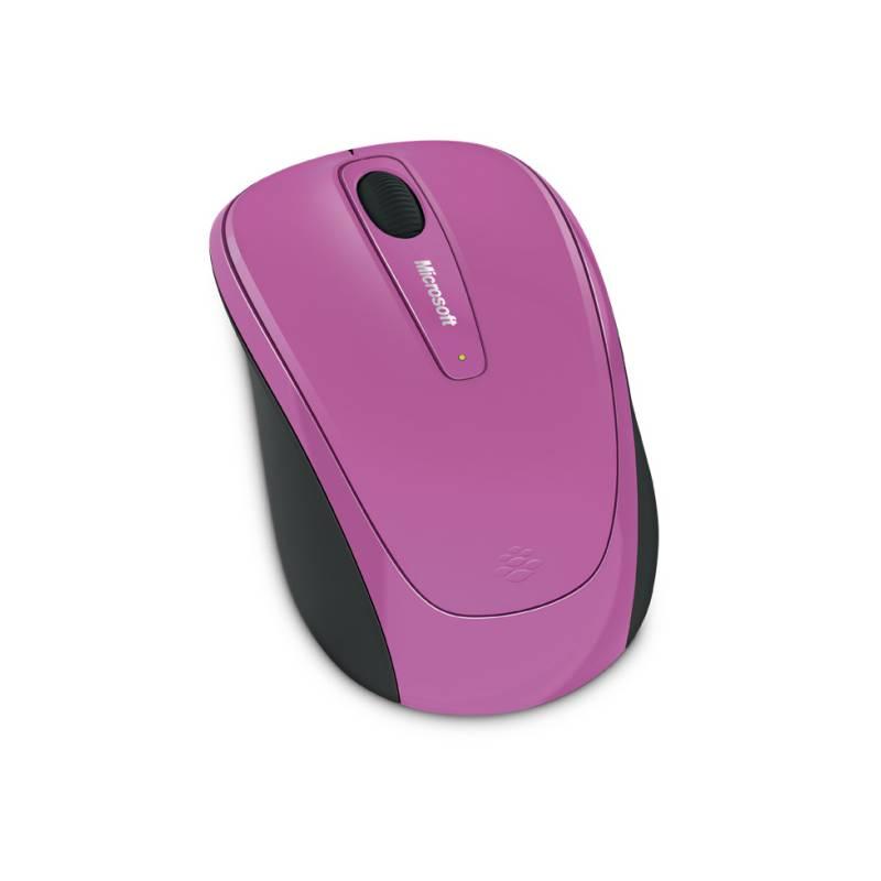 Myš Microsoft Wireless Mobile Mouse 3500 Pink (GMF-00277), myš, microsoft, wireless, mobile, mouse, 3500, pink, gmf-00277
