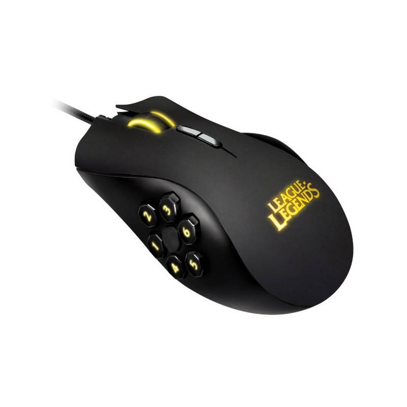 Myš Razer NAGA Hex League of Legend (RZ01-00750300-R3M1) černá, myš, razer, naga, hex, league, legend, rz01-00750300-r3m1, černá