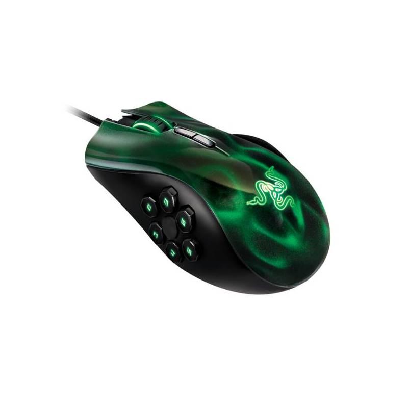 Myš Razer Naga Hex (RZ01-00750100-R3M1) zelená, myš, razer, naga, hex, rz01-00750100-r3m1, zelená